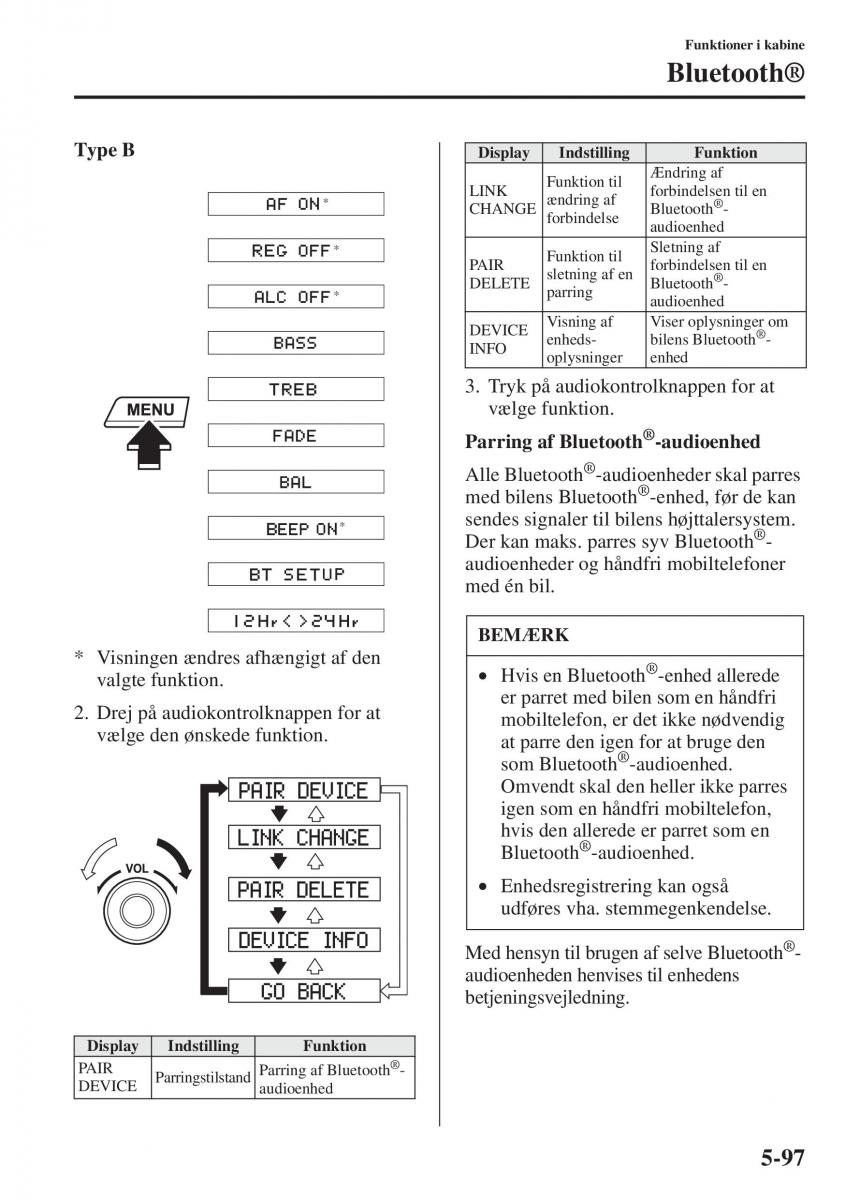 Mazda 6 III Bilens instruktionsbog / page 505