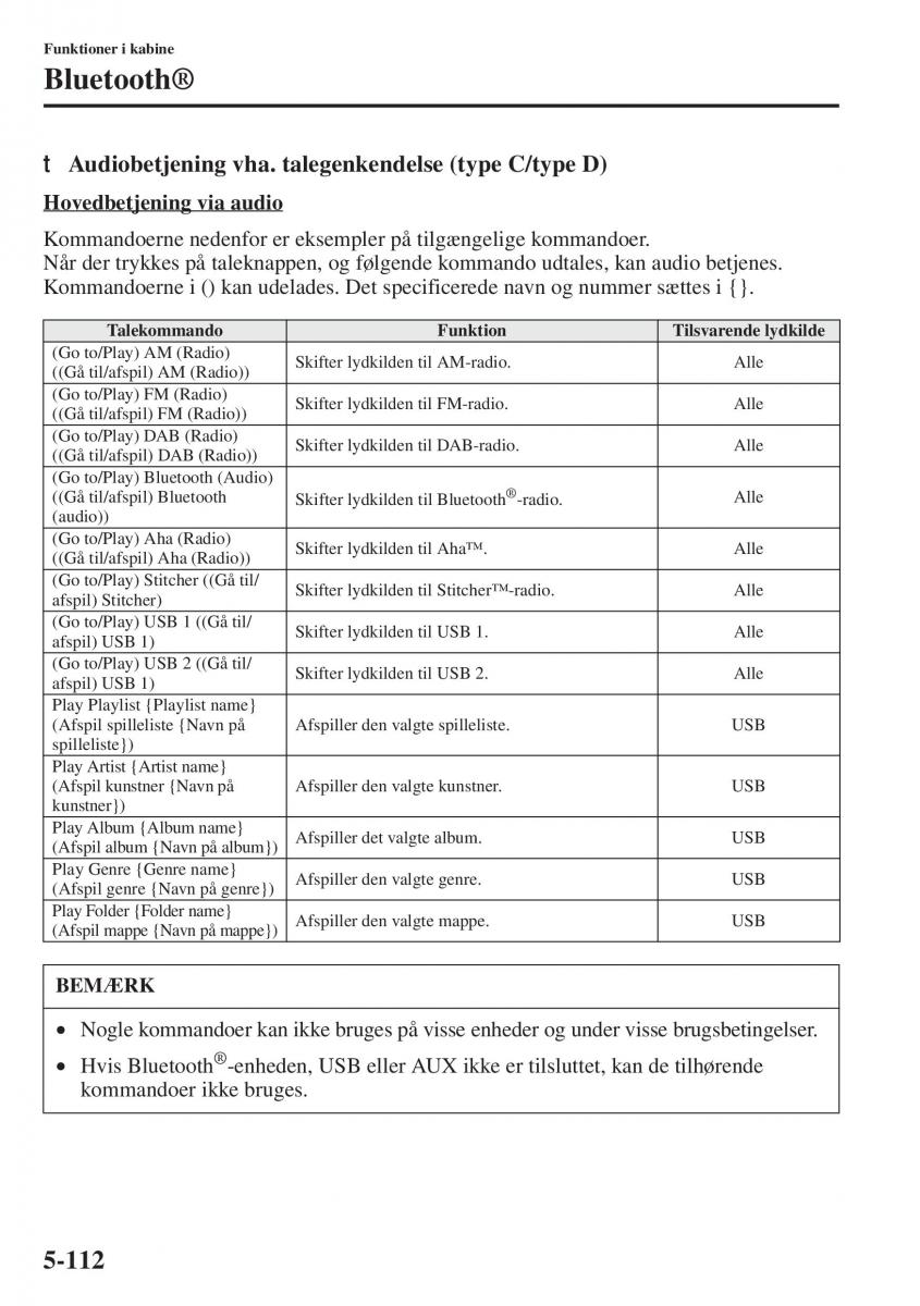 Mazda 6 III Bilens instruktionsbog / page 520