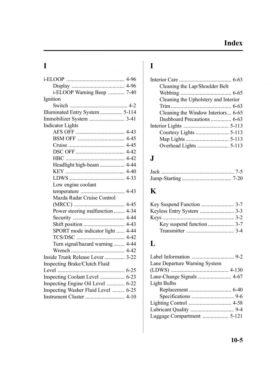 Mazda 6 III owners manual / page 571