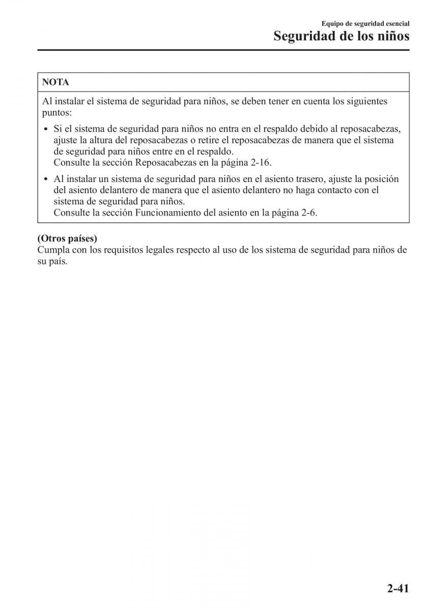 Mazda 6 III manual del propietario / page 65
