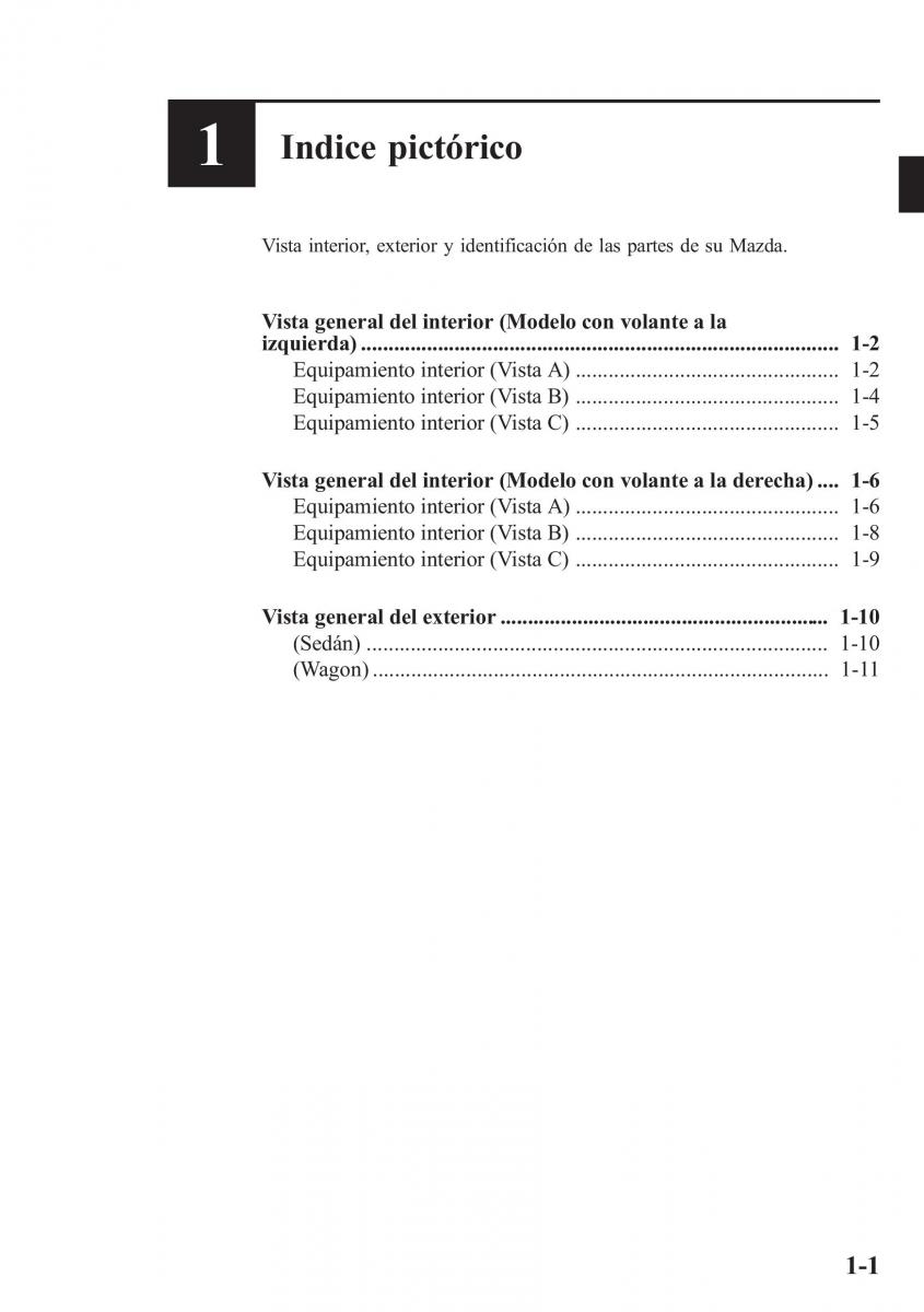 Mazda 6 III manual del propietario / page 13
