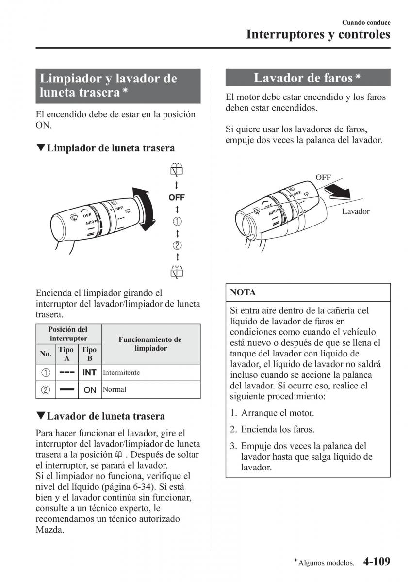 Mazda 6 III manual del propietario / page 279