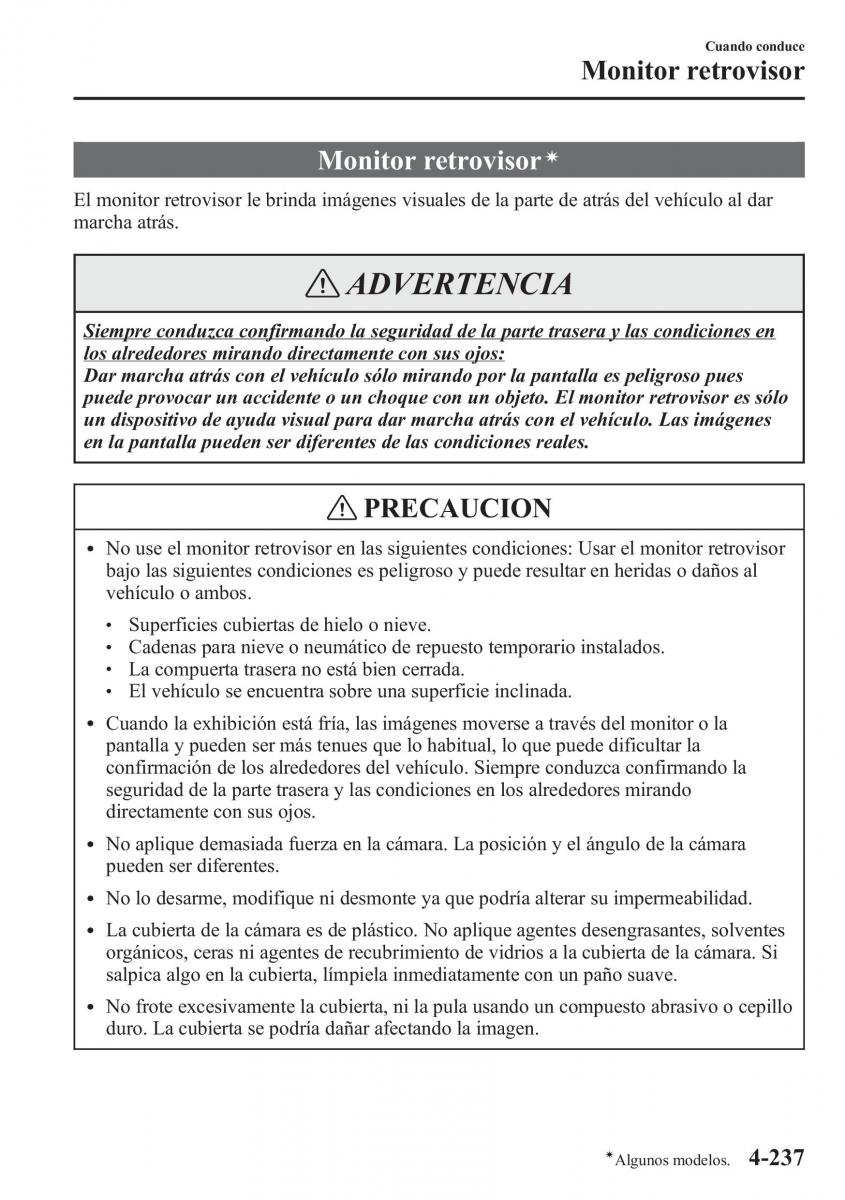 Mazda 6 III manual del propietario / page 407
