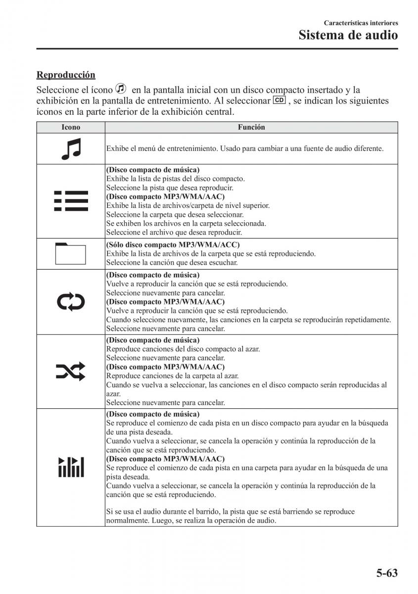 Mazda 6 III manual del propietario / page 495