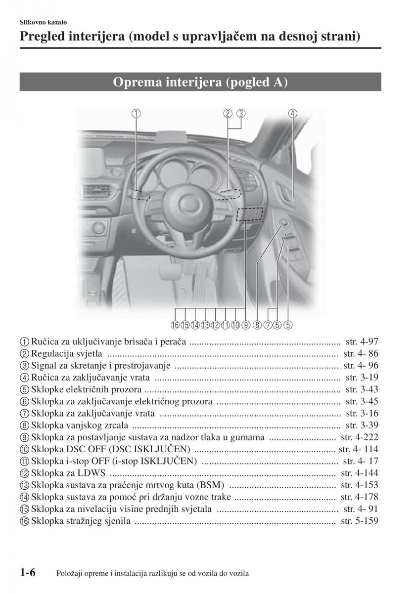 Mazda 6 III vlasnicko uputstvo / page 18