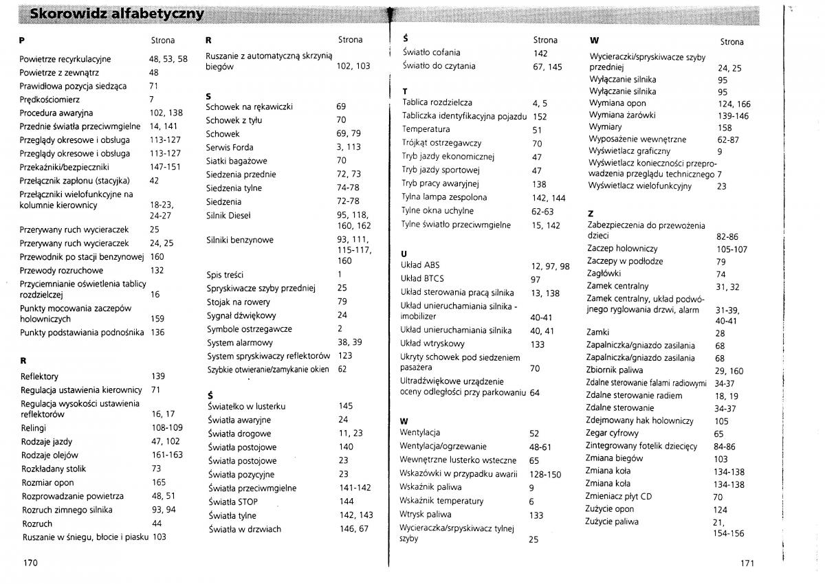 manual Ford Galaxy Ford Galaxy I 1 instrukcja obslugi / page 87