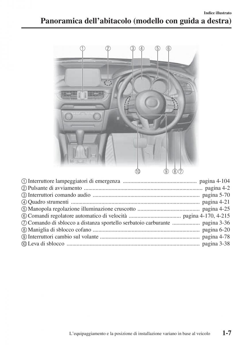 Mazda 6 III manuale del proprietario / page 19