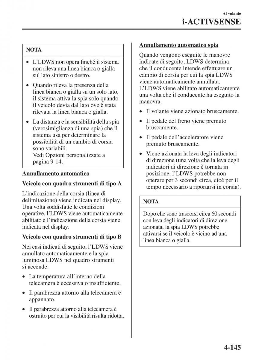 Mazda 6 III manuale del proprietario / page 303