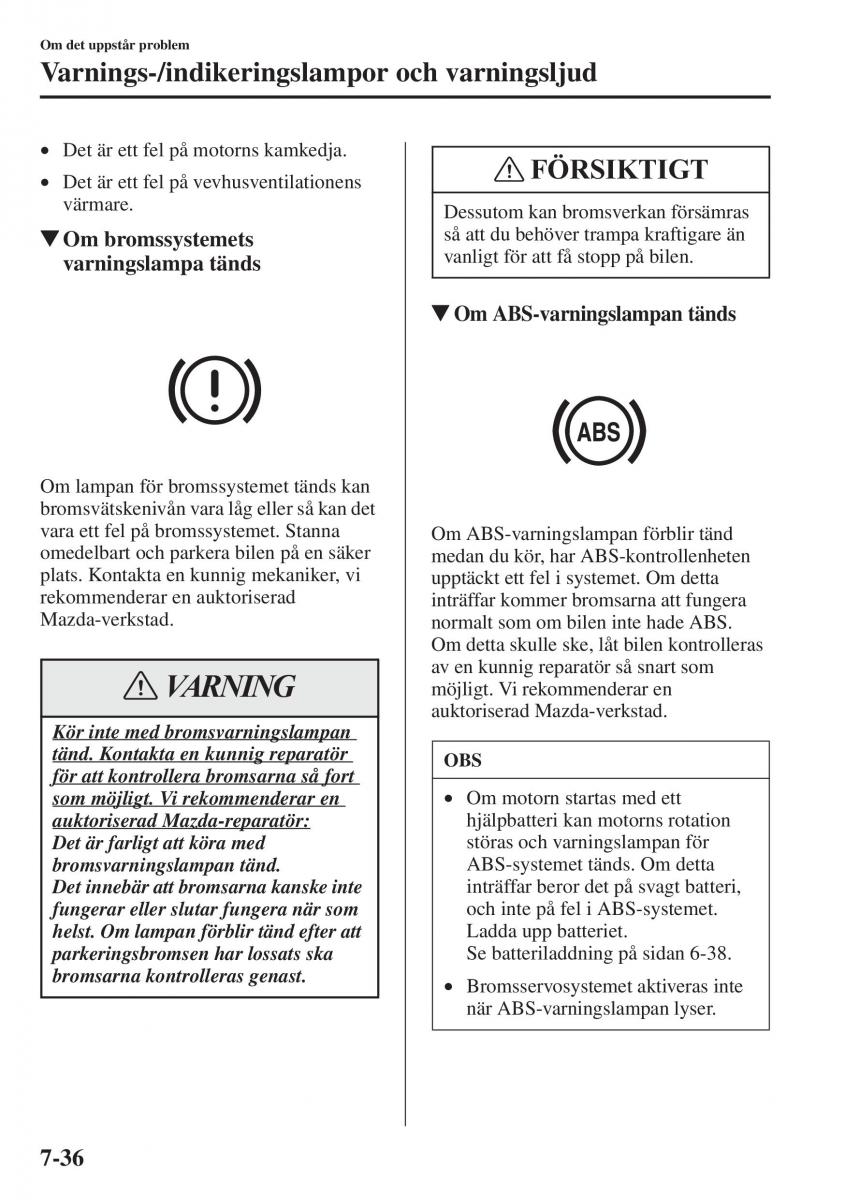 manual Mazda 6 Mazda 6 III instruktionsbok / page 682