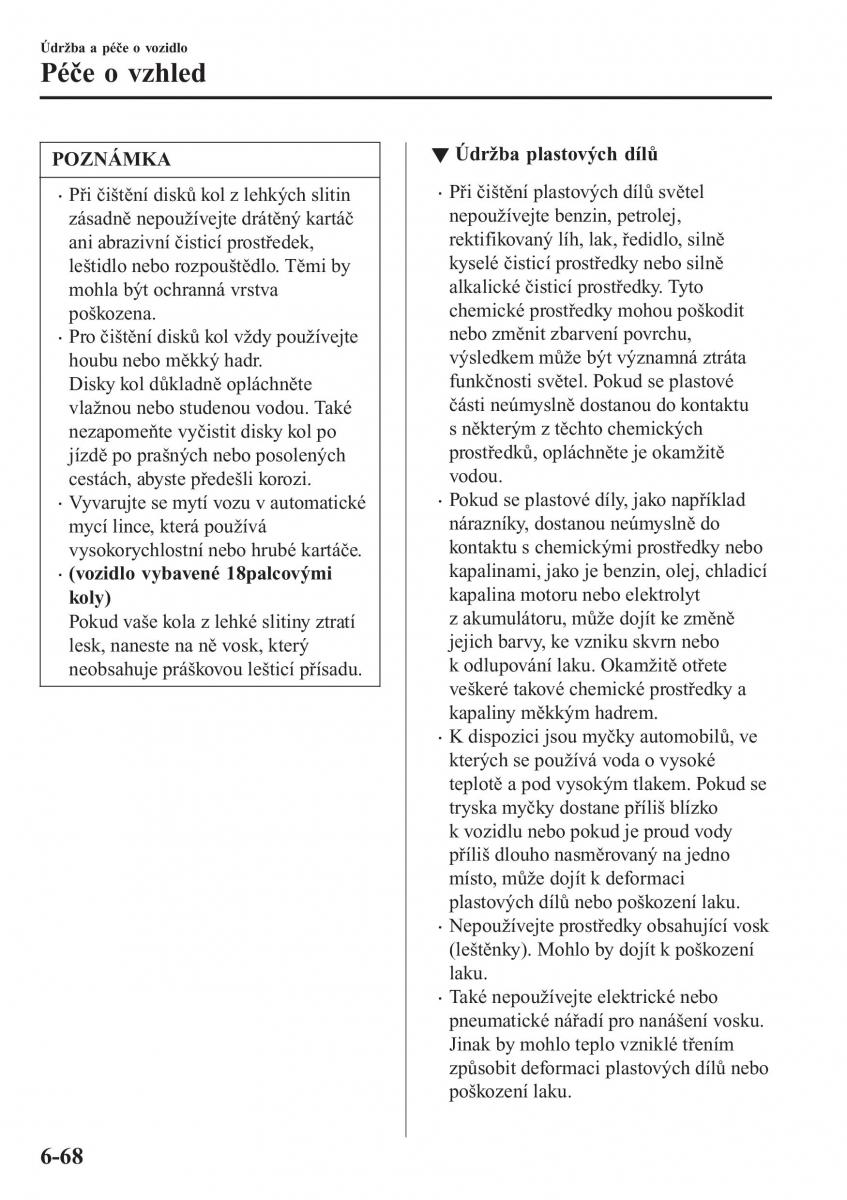 Mazda CX 3 navod k obsludze / page 558