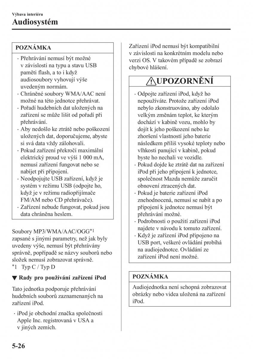 Mazda CX 3 navod k obsludze / page 360