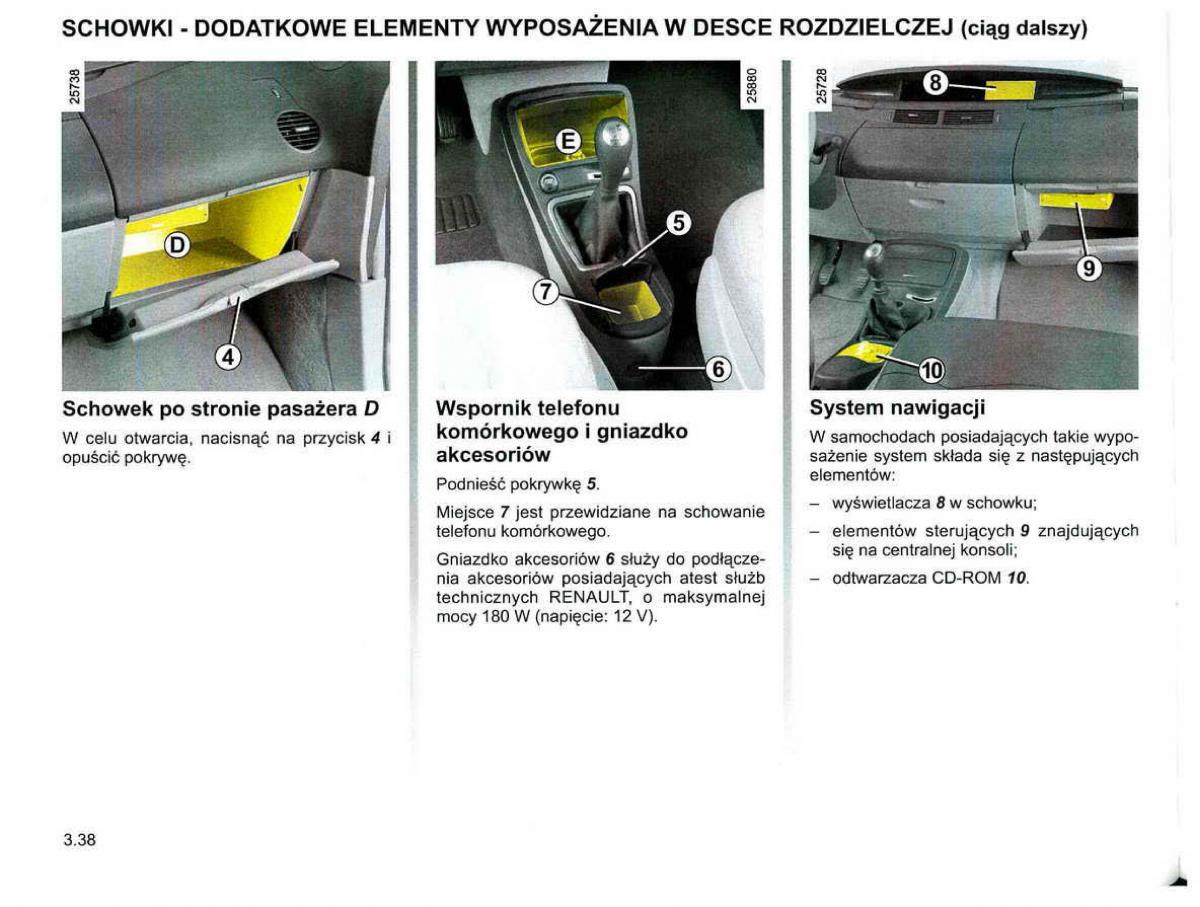 Reanult Espace IV 4 instrukcja obslugi / page 166
