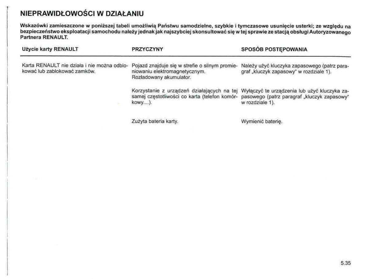 Reanult Espace IV 4 instrukcja / page 239