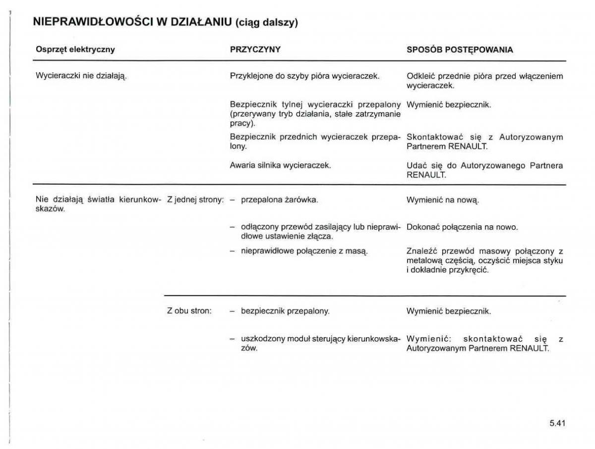 Reanult Espace IV 4 instrukcja / page 245