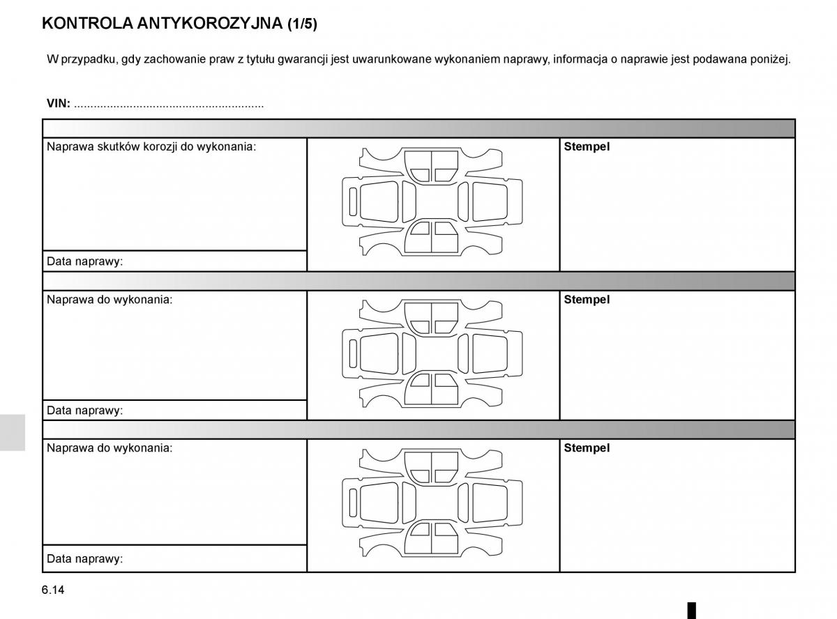 Reanult Espace V 5 instrukcja obslugi / page 306