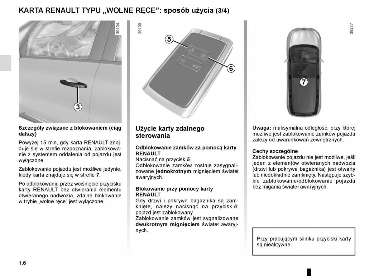 Reanult Espace V 5 instrukcja obslugi / page 12