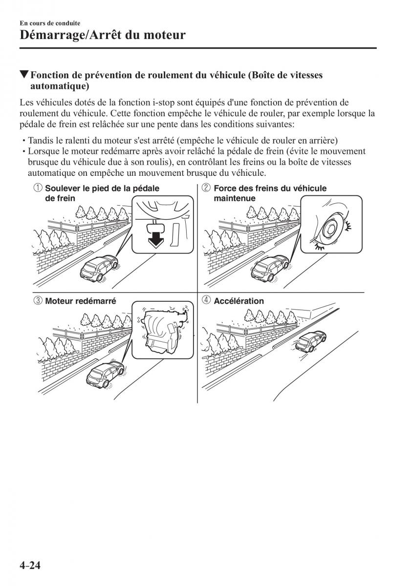 Mazda CX 3 manuel du proprietaire / page 176