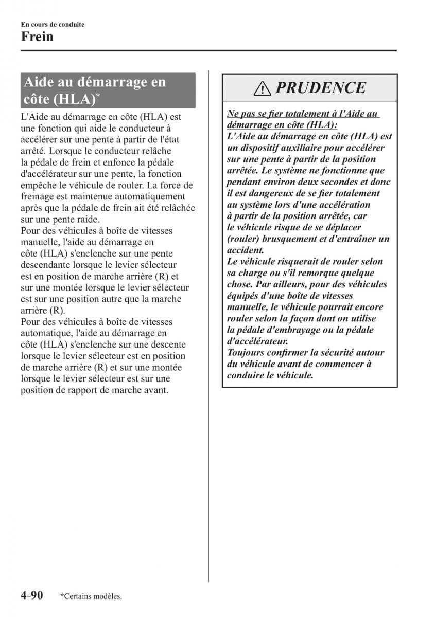 Mazda CX 3 manuel du proprietaire / page 242