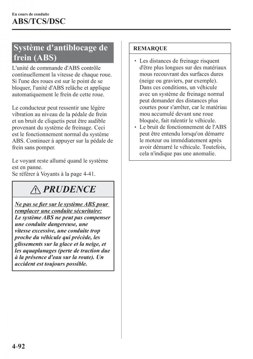Mazda CX 3 manuel du proprietaire / page 244