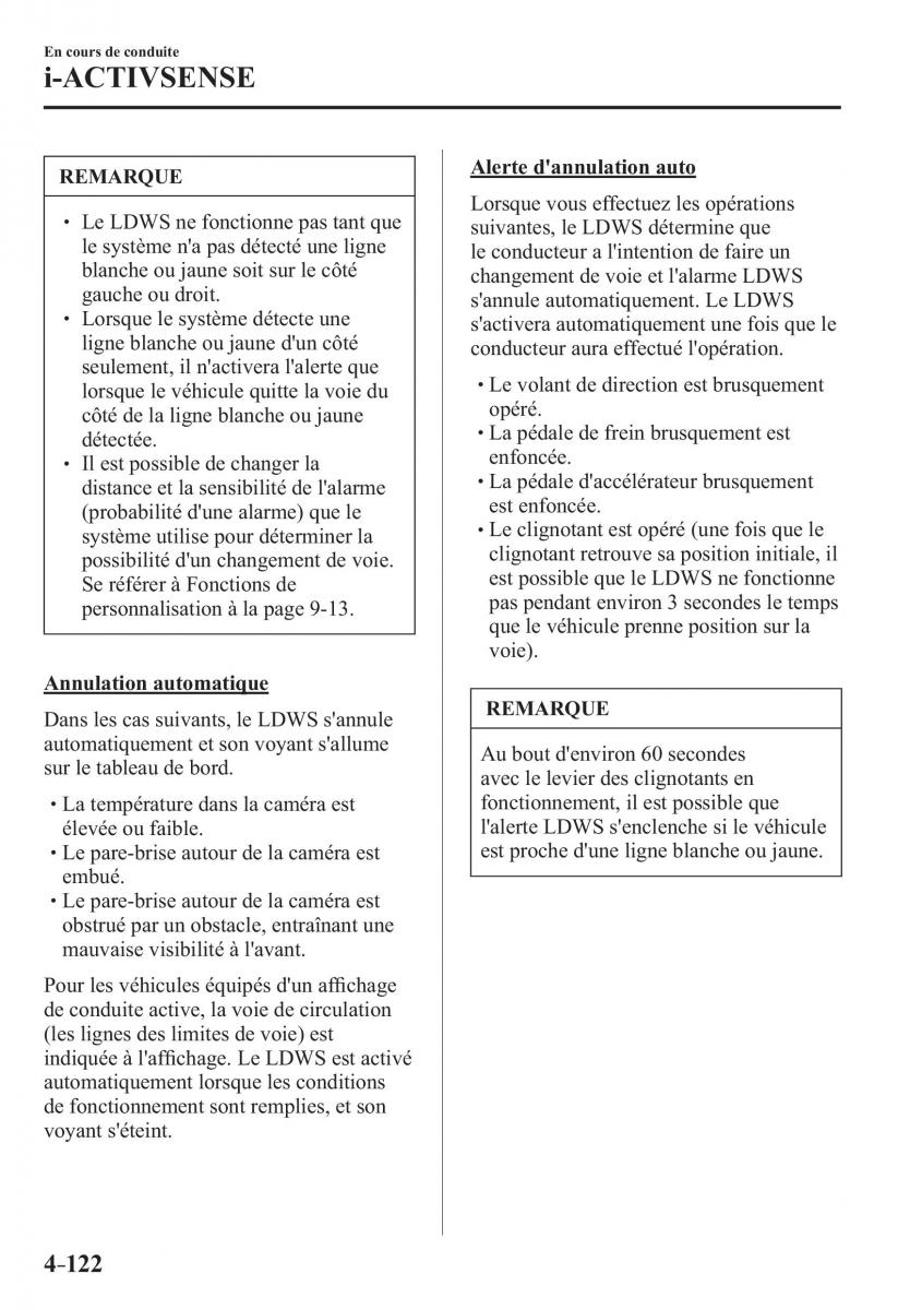 Mazda CX 3 manuel du proprietaire / page 274