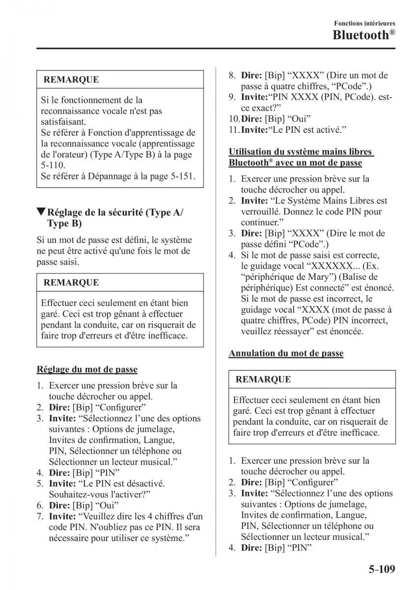 Mazda CX 3 manuel du proprietaire / page 463