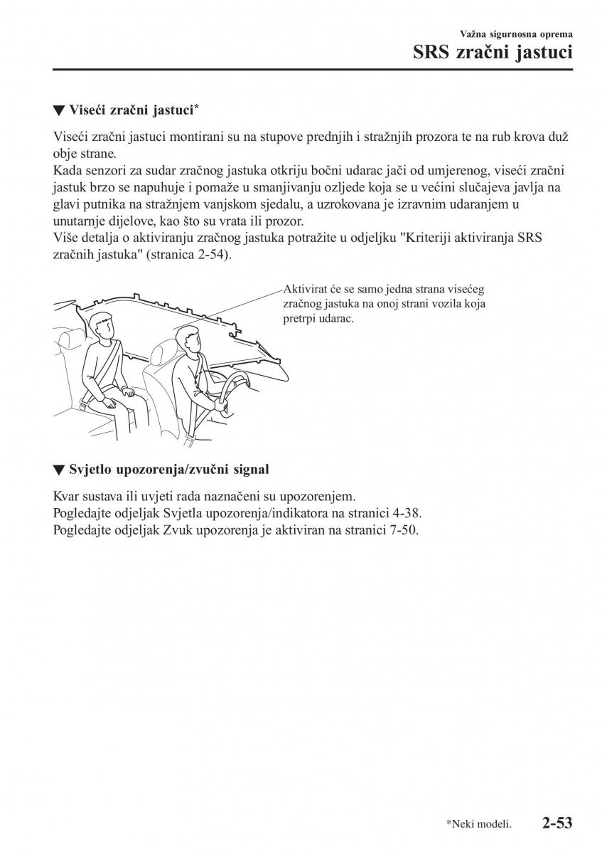 Mazda CX 3 vlasnicko uputstvo / page 73