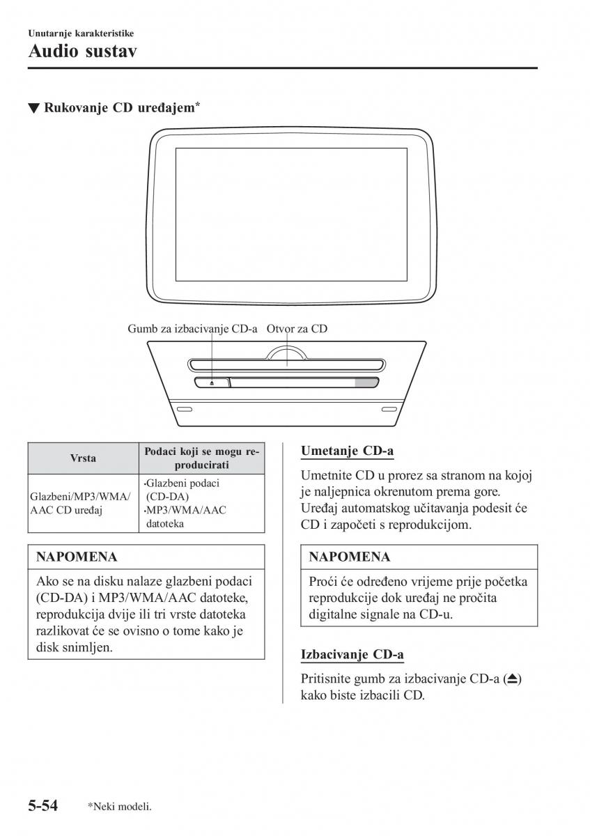 Mazda CX 3 vlasnicko uputstvo / page 380