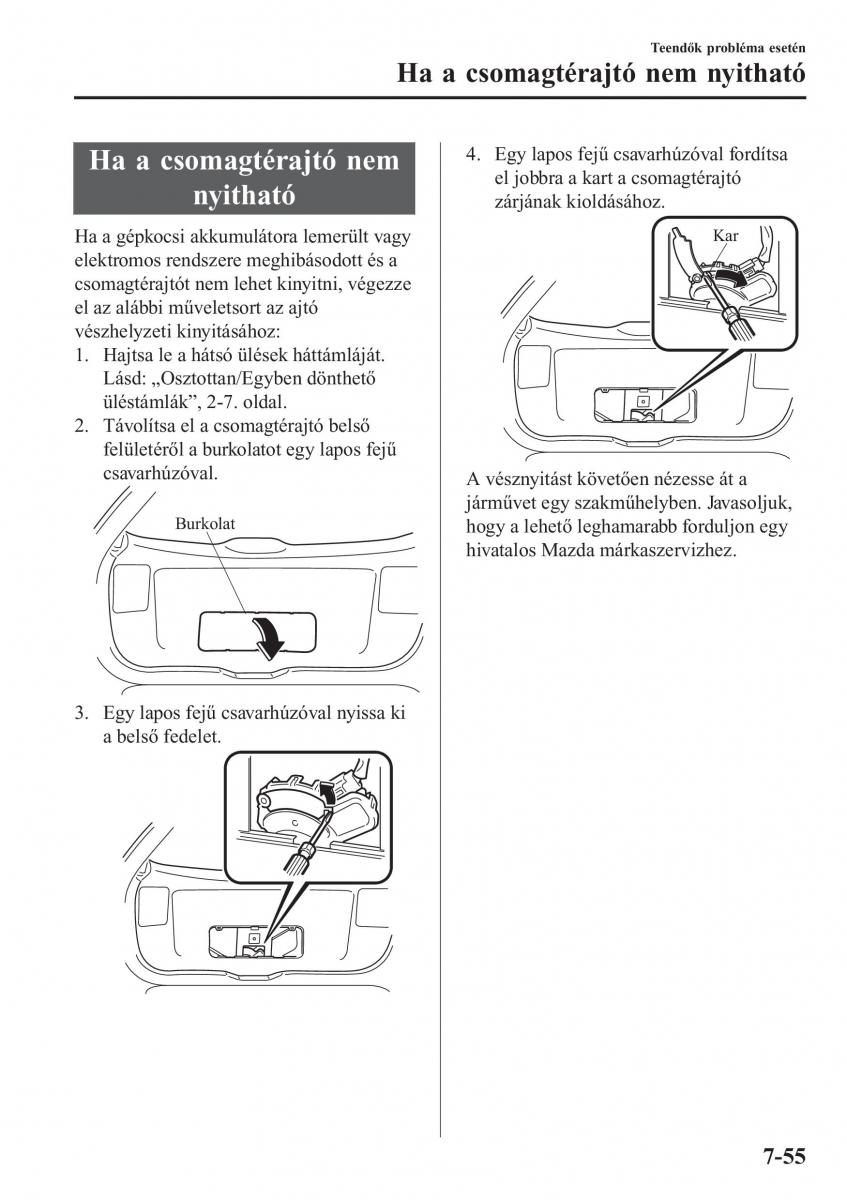Mazda CX 3 Kezelesi utmutato / page 617