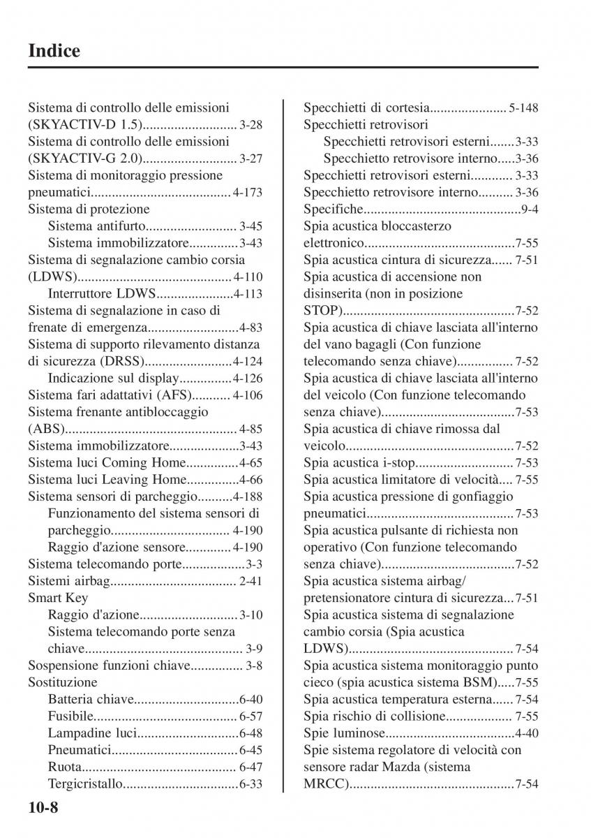 Mazda CX 3 manuale del proprietario / page 680