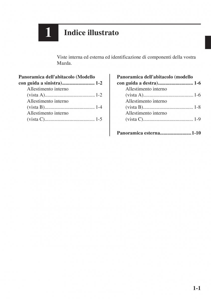 Mazda CX 3 manuale del proprietario / page 11