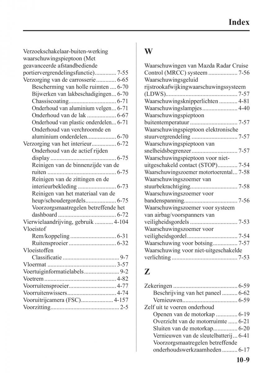 Mazda CX 3 handleiding / page 697