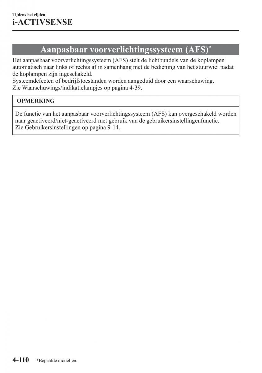 Mazda CX 3 handleiding / page 264