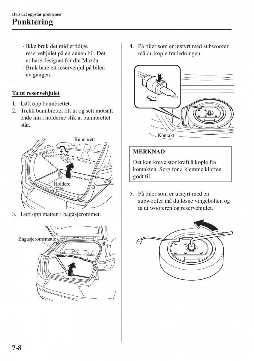 Mazda CX 3 bruksanvisningen / page 534