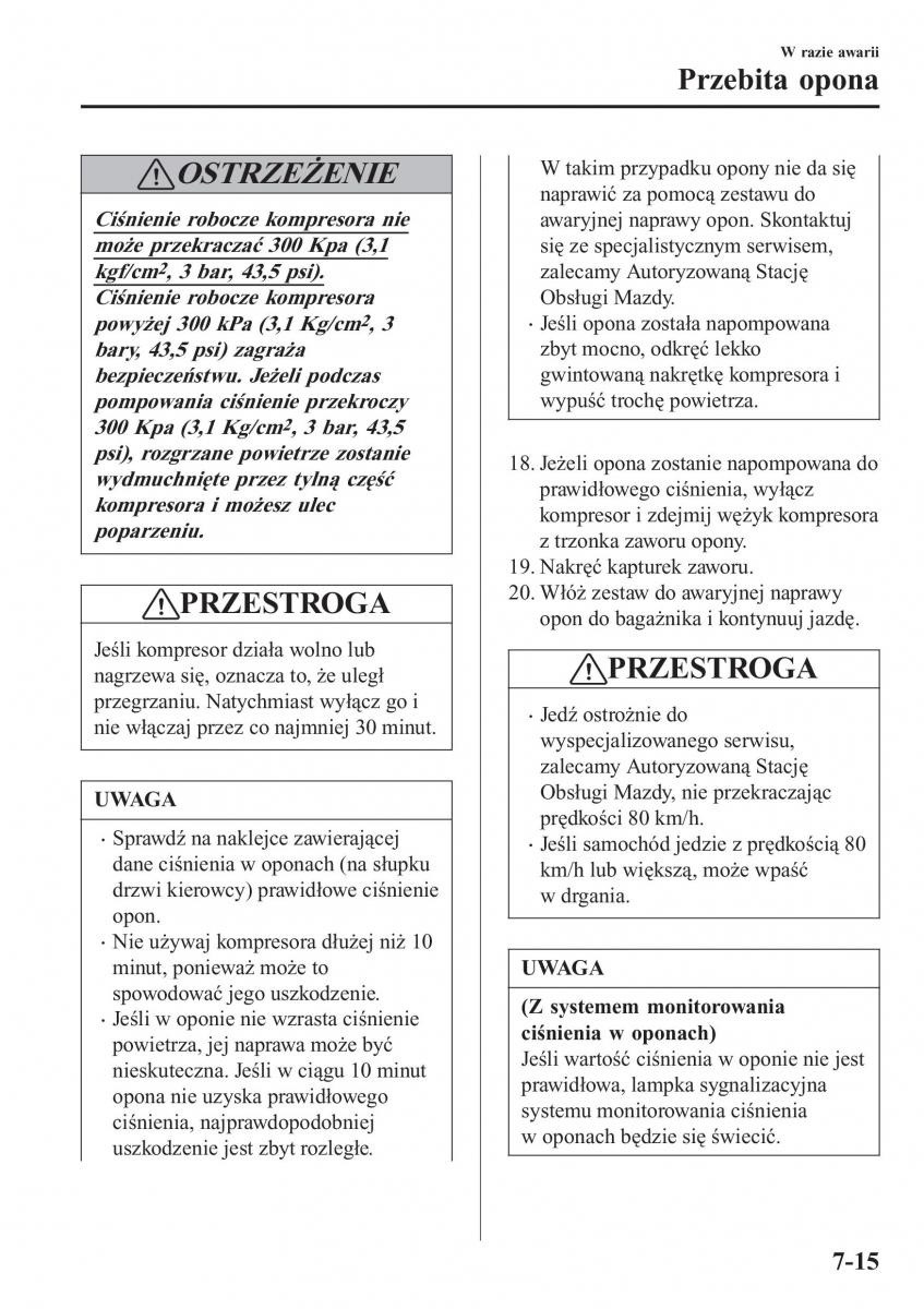 instrukcja obsługi Mazda CX 3 Mazda CX 3 instrukcja obslugi / page 589