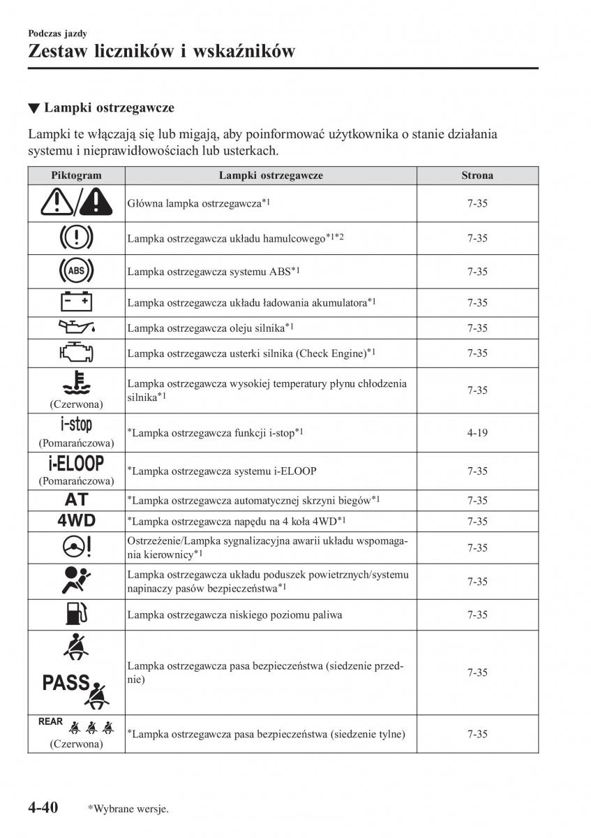 instrukcja obsługi Mazda CX 3 Mazda CX 3 instrukcja obslugi / page 190