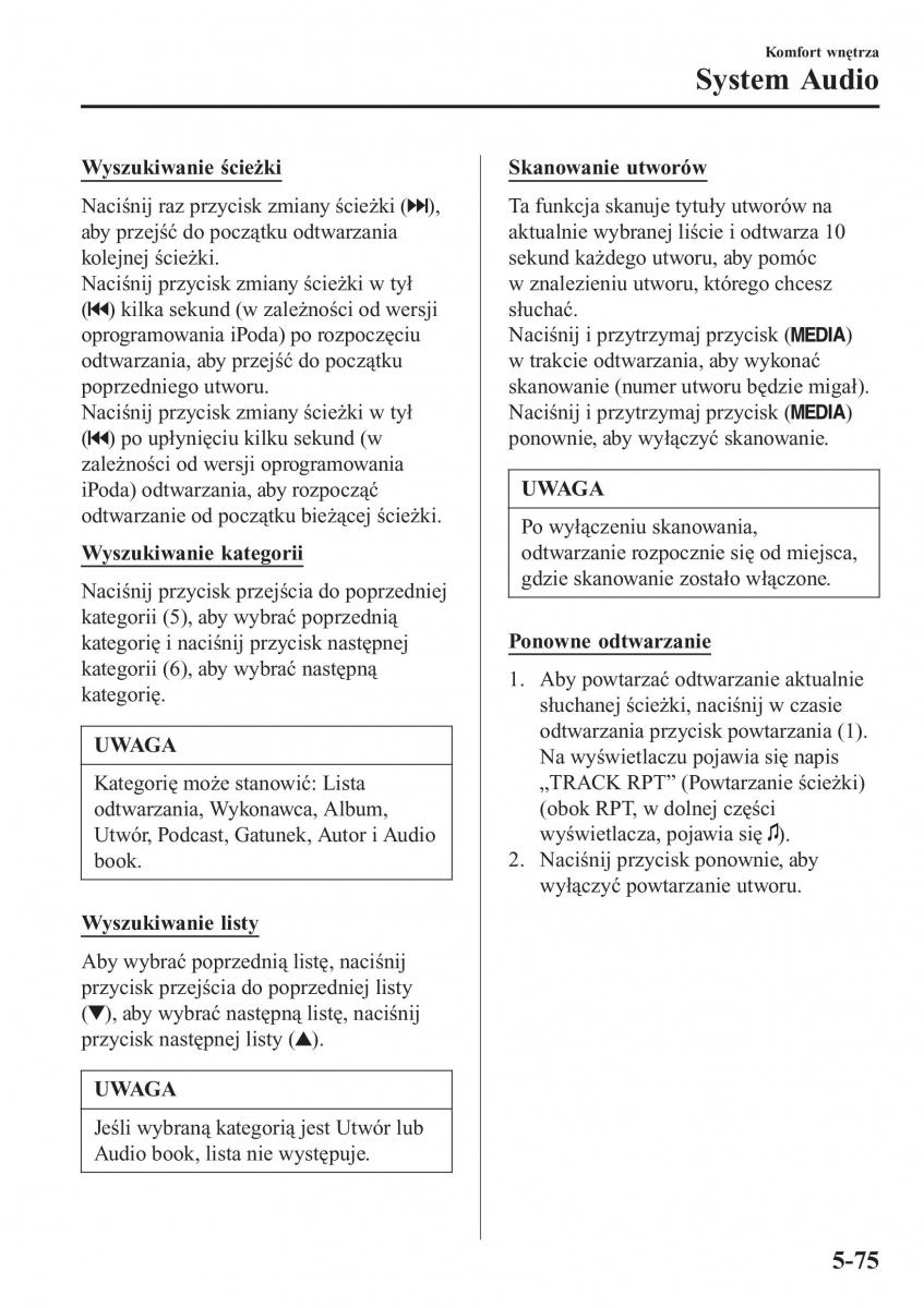 instrukcja obsługi Mazda CX 3 Mazda CX 3 instrukcja obslugi / page 419
