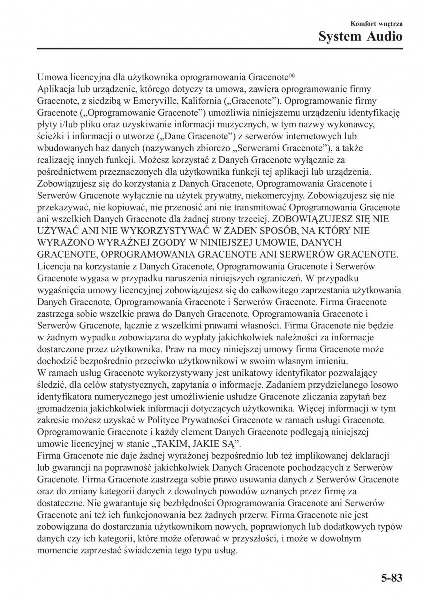 instrukcja obsługi Mazda CX 3 Mazda CX 3 instrukcja obslugi / page 427
