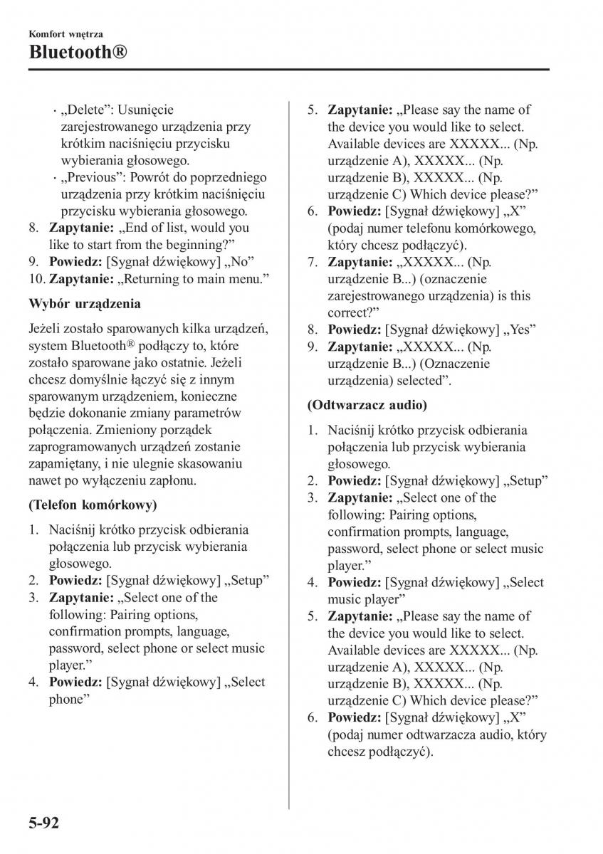 instrukcja obsługi Mazda CX 3 Mazda CX 3 instrukcja obslugi / page 436