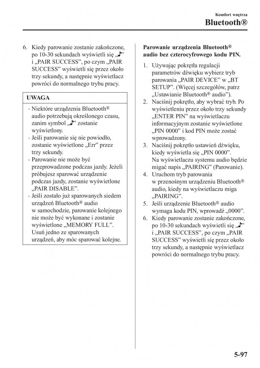 instrukcja obsługi Mazda CX 3 Mazda CX 3 instrukcja obslugi / page 441