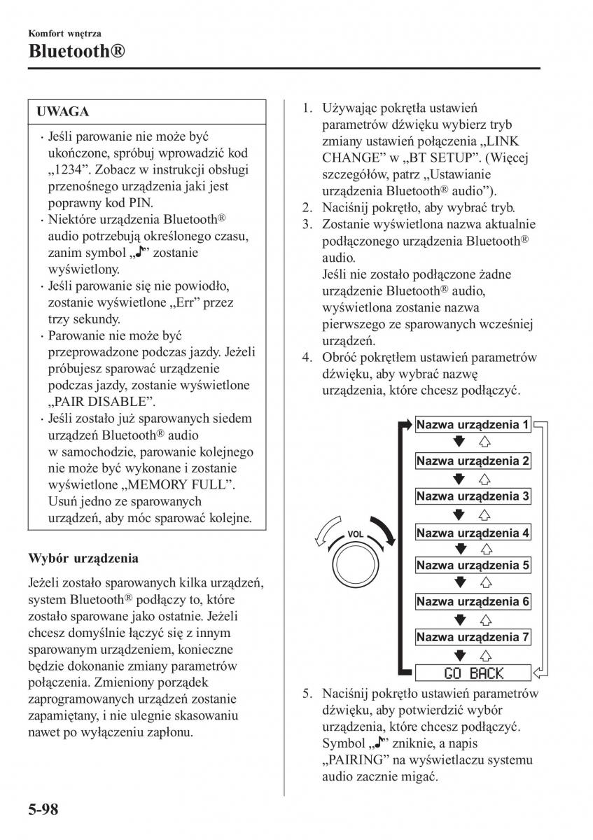 instrukcja obsługi Mazda CX 3 Mazda CX 3 instrukcja obslugi / page 442