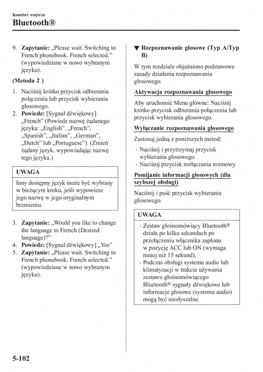 instrukcja obsługi Mazda CX 3 Mazda CX 3 instrukcja obslugi / page 446
