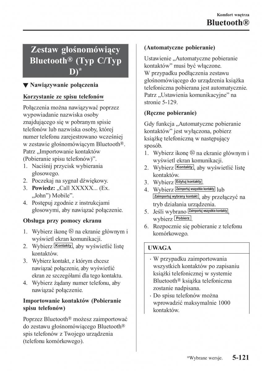 instrukcja obsługi Mazda CX 3 Mazda CX 3 instrukcja obslugi / page 465