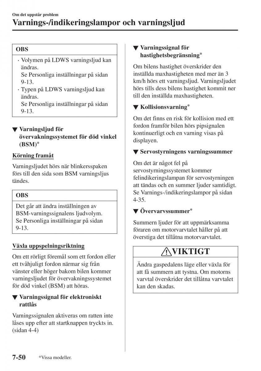  Mazda CX 3 Mazda CX 3 instruktionsbok / page 582