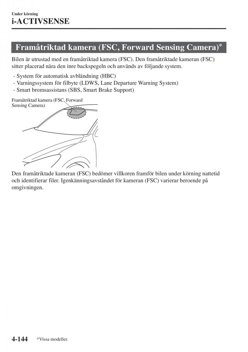 Mazda CX 3 instruktionsbok / page 280
