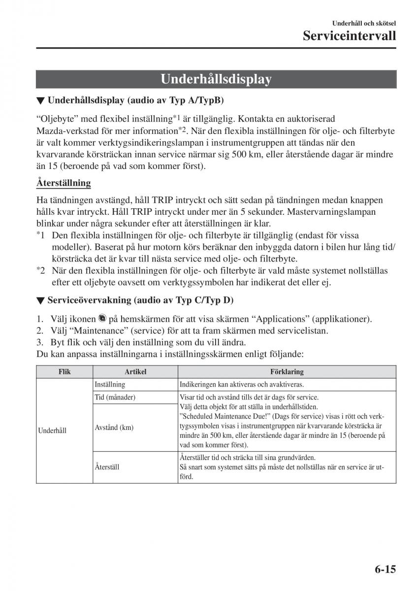 Mazda CX 3 instruktionsbok / page 479