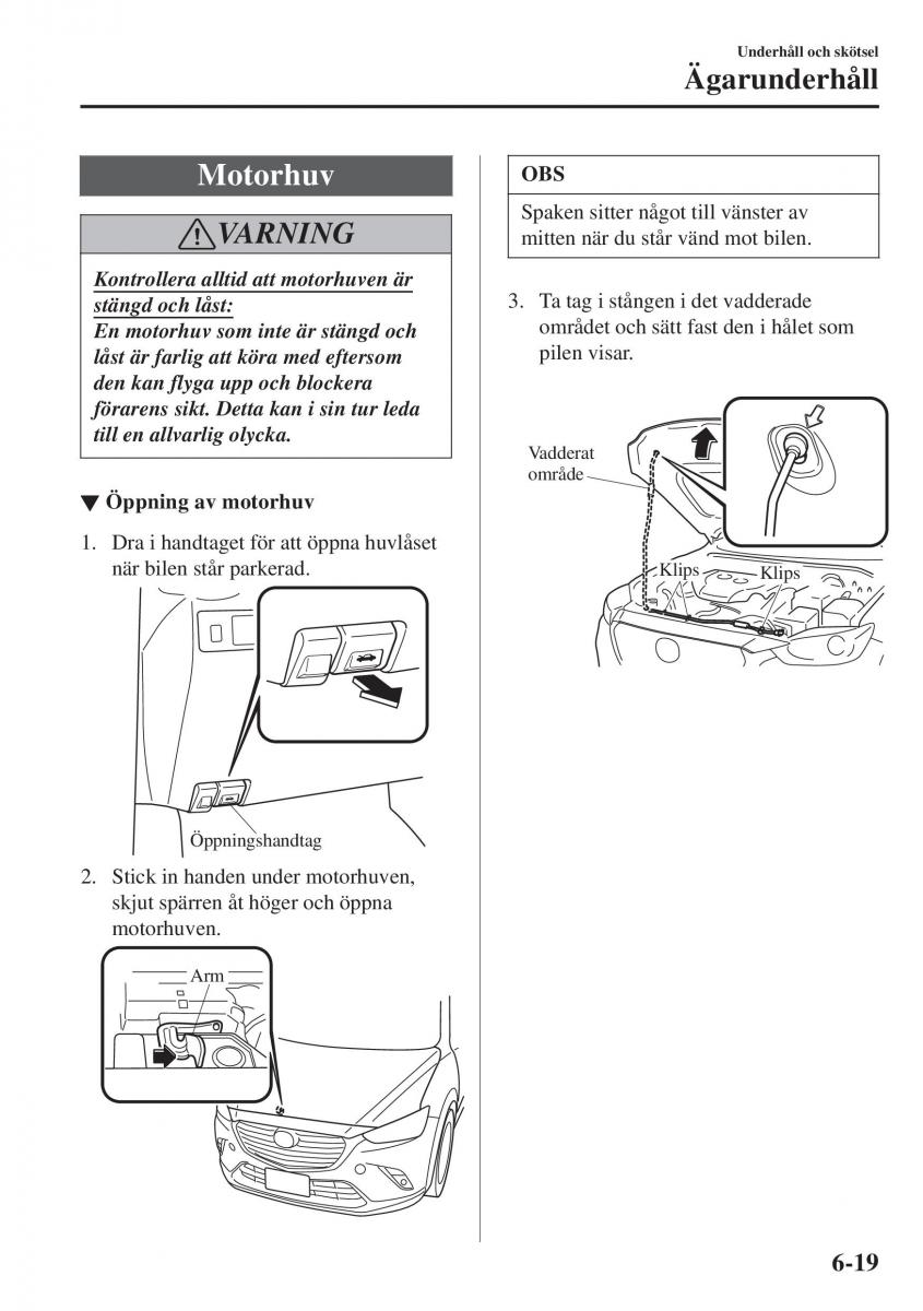 Mazda CX 3 Mazda CX 3 instruktionsbok / page 483