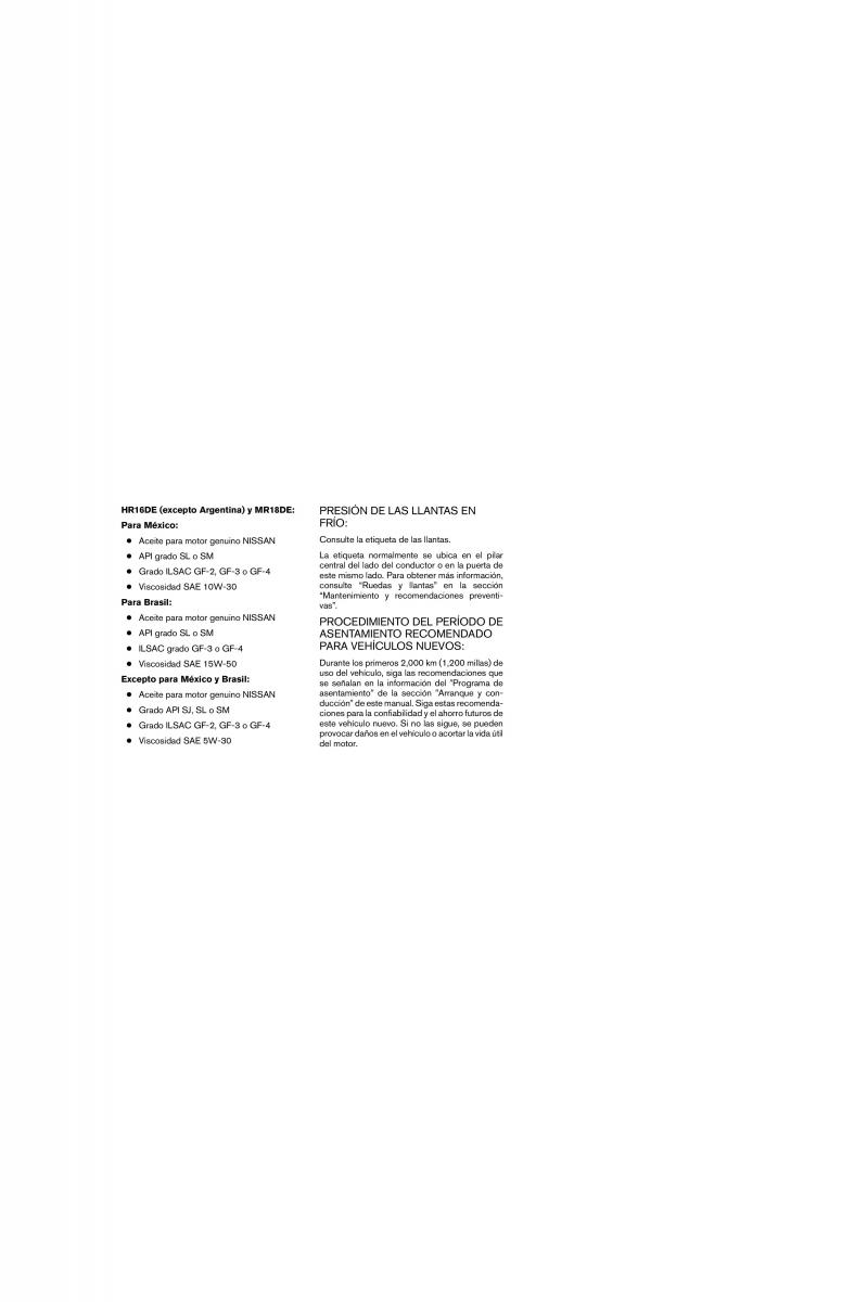 Nissan Tiida Versa I 1 manual del propietario / page 336