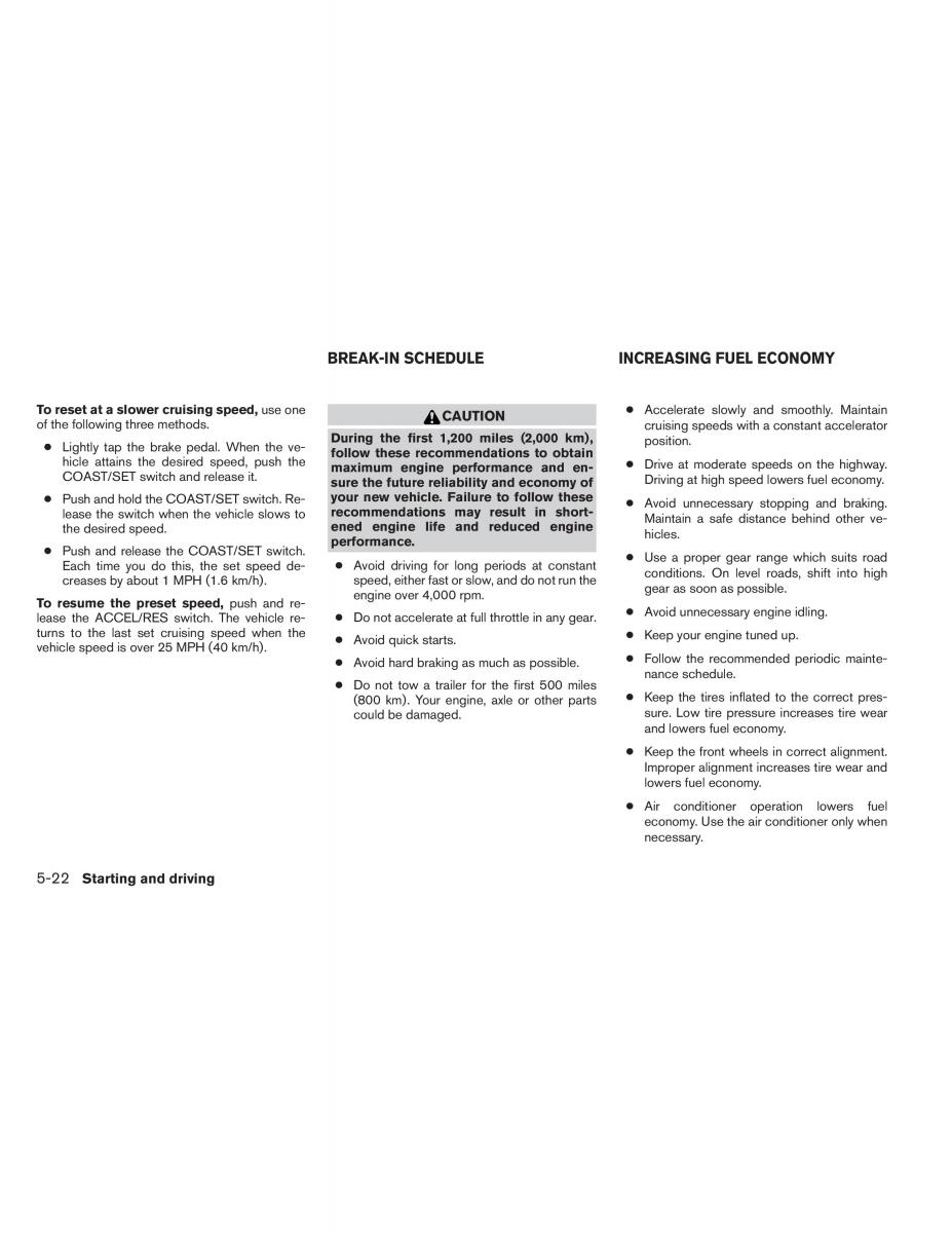 Nissan Titan I 1 owners manual / page 273