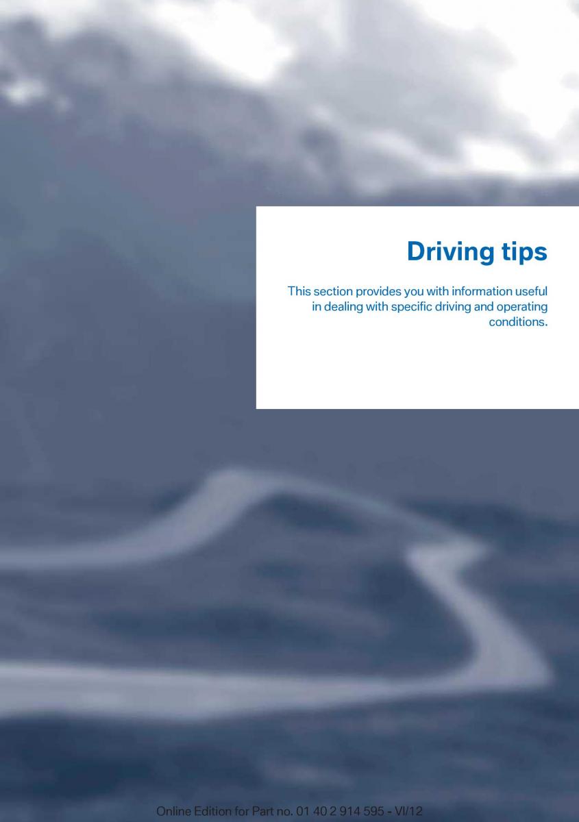 manual BMW X1 E84 BMW X1 E84 owners manual / page 125