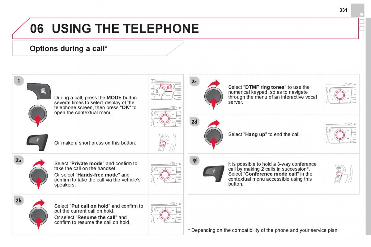 Citroen DS4 owners manual / page 333